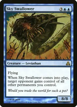 1x Sky Swallower - NM English MTG - Guildpact - Image 1