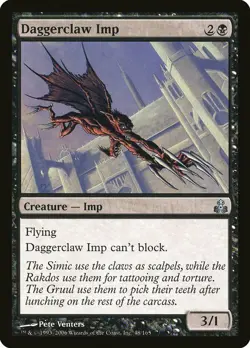 1x Daggerclaw Imp - NM English MTG - Guildpact - Image 1