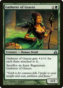 1x Gatherer of Graces - NM English MTG - Guildpact - Image 1