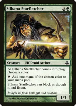 1x Silhana Starfletcher - NM English MTG - Guildpact - Image 1
