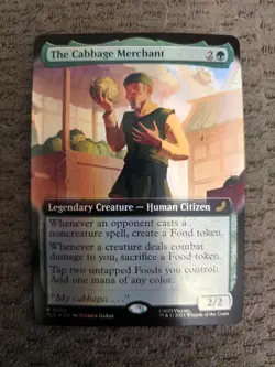 Magic the Gathering #203 The Cabbage Merchant Foil - Image 1