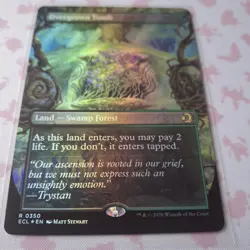MTG Overgrown Tomb 350 FOIL Borderless Lorwyn Eclipsed - NM - Free Shipping - Image 2
