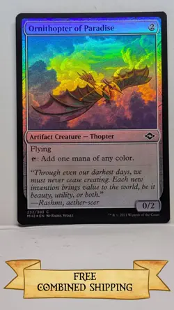 Ornithopter of Paradise Modern Horizons 2 Foil - Image 1