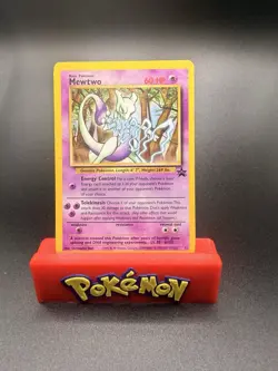 Pokemon TCG Mewtwo Black Star Promo #12 Vintage LP - Image 1
