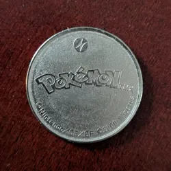 Vintage Pokemon Pikachu Metal Coin #25 2000 Nintendo Wizards - Image 2