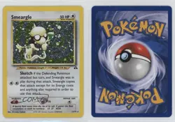 Smeargle Holo Pokemon Neo Discovery #11 2001 - Image 3