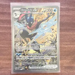 Pokemon Greninja ex Promo Full Art Holo SVP Black Star Promos SVP 132 - Image 1