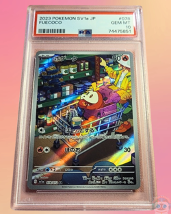 2023 Fuecoco Pokemon SV1a Japanese PSA 10 - Image 1