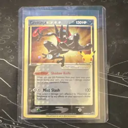 Pokemon Greninja Star SWSH144 Sword & Shield Promo Holo 130HP Mist Slash - Image 1