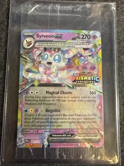 Pokemon Prismatic Evolutions Sylveon ex 041/131 Surprise Box Stamped Sealed - Image 1
