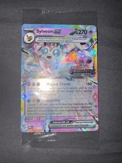 Pokemon Prismatic Evolutions Sylveon ex 041/131 Surprise Box Stamped Sealed - Image 1