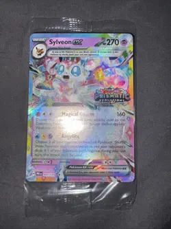 Pokemon Prismatic Evolutions Sylveon ex 041/131 Surprise Box Stamped Sealed - Image 1