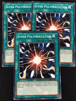 Yugioh Super Polymerization SDSH-EN026 Common x3 (NM) - Image 1