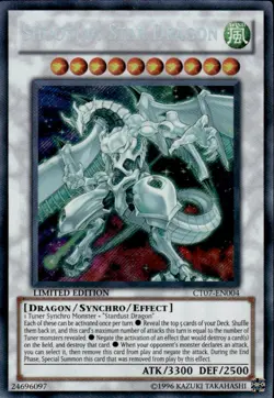 | Yugioh Shooting Star Dragon CT07-EN004 Secret Rare 2010 Collectors Tin NM | - Image 1