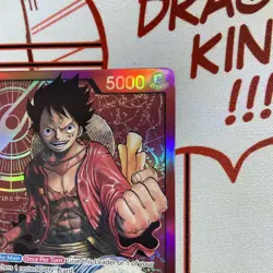One Piece English Monkey.D.Luffy ST01-001 Leader Foil - Lightly Played - Image 4