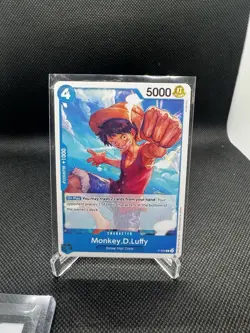 • Monkey.D.Luffy • P-055 Sealed Battle Kit Vol 1 One Piece TCG NM - Image 1