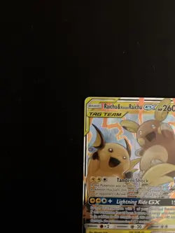 Raichu & Alolan Raichu GX #54/236 (SM: Unified Minds) - Pokemon TCG - UR - M/NM - Image 2