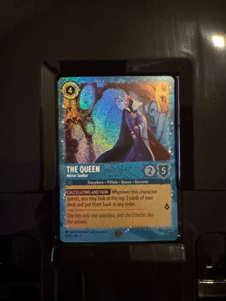 The Queen Mirror Seeker - Disney Lorcana Promo Cards 12/P3 Costco Glitter Foil - Image 1