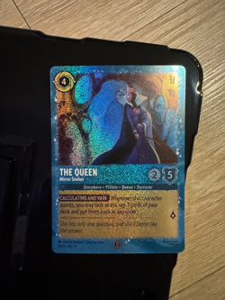 The Queen Mirror Seeker - Disney Lorcana Promo Cards 12/P3 Costco Glitter Foil - Image 2