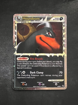Houndoom Prime 82/90 Undaunted 2010 Holo Rare Pokemon Card Near Mint VLP - Image 1