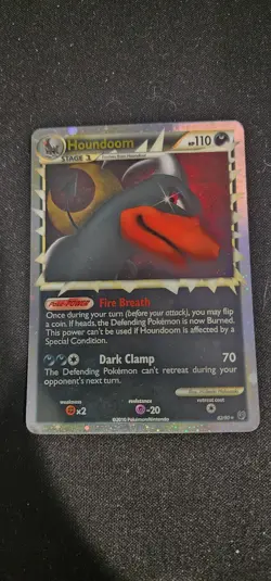 Houndoom (Prime) 82/90 Undaunted Holo Ultra Rare 2010 English Pokemon TCG - Image 1
