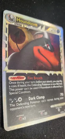 Houndoom (Prime) 82/90 Undaunted Holo Ultra Rare 2010 English Pokemon TCG - Image 2