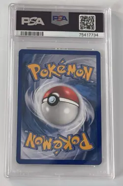Pokemon 2010 HeartGold & SoulSilver Undaunted #82 Houndoom-Holo PSA 8 - Image 2