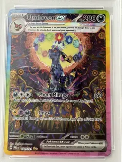2025 Pokemon Scarlet & Violet Prismatic Evolutions SIR Umbreon Ex #161 PSA 9 MT - Image 2