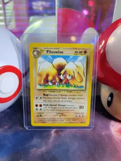 Piloswine 36/64 Pokemon TCG Neo Revelation Unlimited Regular Uncommon LP - Image 1