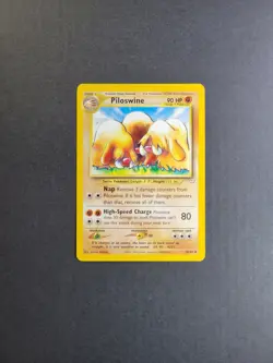 Piloswine 36/64 Pokemon TCG Neo Revelation Unlimited Regular Uncommon LP - Image 2