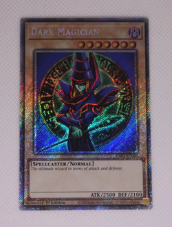 Dark Magician RA03-EN080 Yugioh Platinum Secret Rare Quarter Century Bonanza NM - Image 1