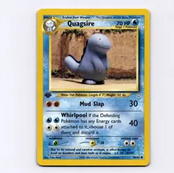 Quagsire Common 1st Edition Neo Revelation 48/64 LP Yuka Morii Pokemon - Image 1