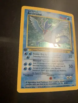 Articuno 2/62 1st Edition Fossil Holo Foil Rare Pokemon TCG Card - Image 4