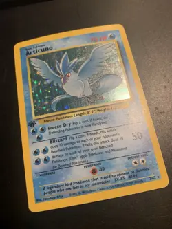 Articuno 2/62 1st Edition Fossil Holo Foil Rare Pokemon TCG Card - Image 5