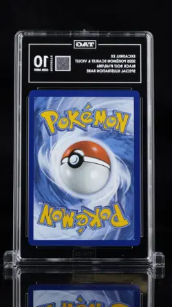 TAG 10 Pokemon Black Bolt Excadrill EX SIR #168/086 GEM MINT - Image 2