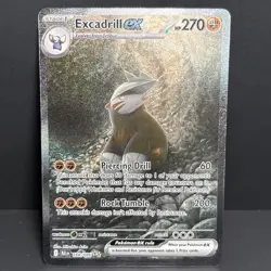 Excadrill EX SIR 168/086 Black Bolt Pokemon TCG English NM Near Mint - Image 1