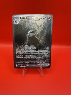 Excadrill EX SIR 168/086 Black Bolt Pokemon TCG English NM Near Mint - Image 1