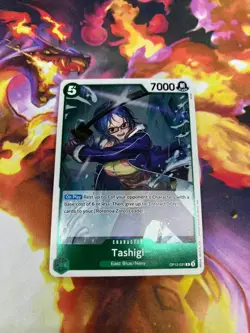 One Piece CCG Tashigi Legacy Of The Master R Foil Card OP12-031 NM - Image 1