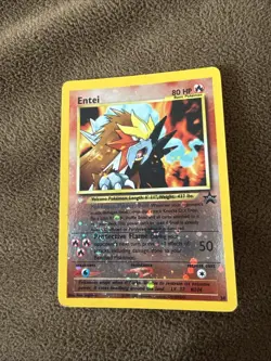 Entei #34 - WoTC Black Star Movie Promo - Reverse Holo Pokemon Cards - Image 1