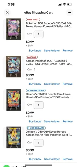 korean pokemon card lot - Image 1