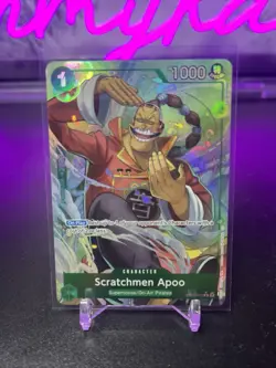 Scratchmen Apoo - EB01-015 (Alternate Art) - Premium Booster -The Best- Vol. 2 - Image 1