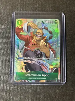 Scratchmen Apoo - EB01-015 (Alternate Art) - Premium Booster -The Best- Vol. 2 - Image 1