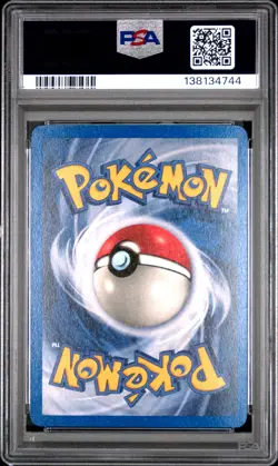 2000 POKEMON GAME PROMO NINTENDO MAGAZINE-60 HP #17 DARK PERSIAN-HOLO PSA 9 - Image 2