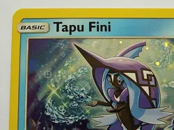 Tapu Fini SM92 Cosmos Holo Sun & Moon Promo Pokemon - Image 2
