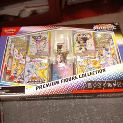 Pokemon Prismatic Evolutions Premium Figure Collection Umbreon and Espeon - Image 1