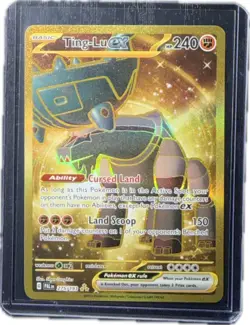 Ting-Lu ex 275/193 Paldea Evolved Hyper Rare Gold Full Art Pokemon TCG Near Mint - Image 1