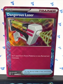 Dangerous Laser 58/64 Ace Spec Item Trainer Scarlet & Violet Shrouded Fable - Image 2