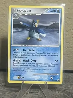 Prinplup 44/100 2008 Pokemon TCG Majestic Dawn Non Holo MP - Image 1
