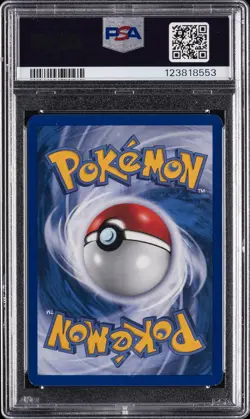 2004 POKEMON EX TEAM MAGMA VS TEAM AQUA #91 ENTEI EX-HOLO PSA 8 - Image 2