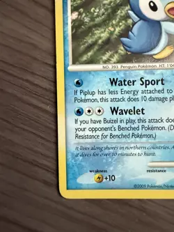 Pokemon TCG Piplup 16/17 Pop Series 9 MP - Image 4